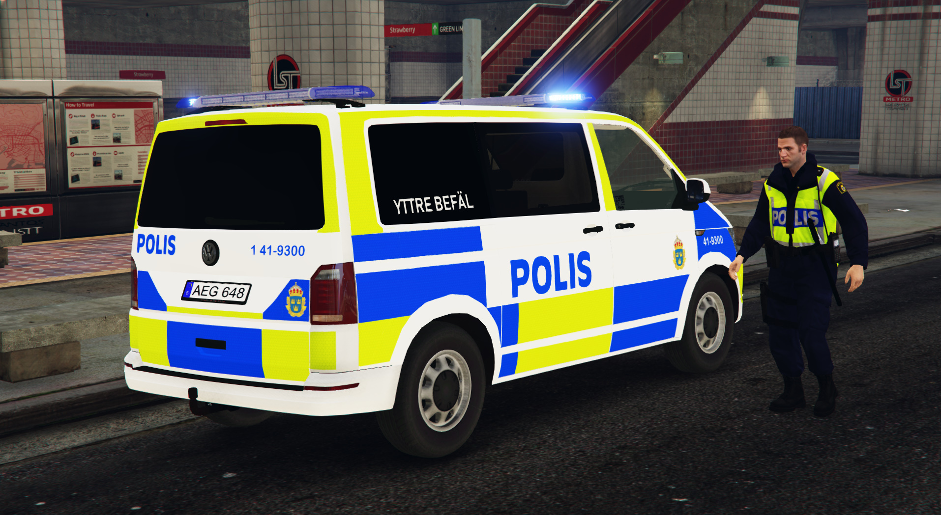 Gta 5 swedish police фото 37