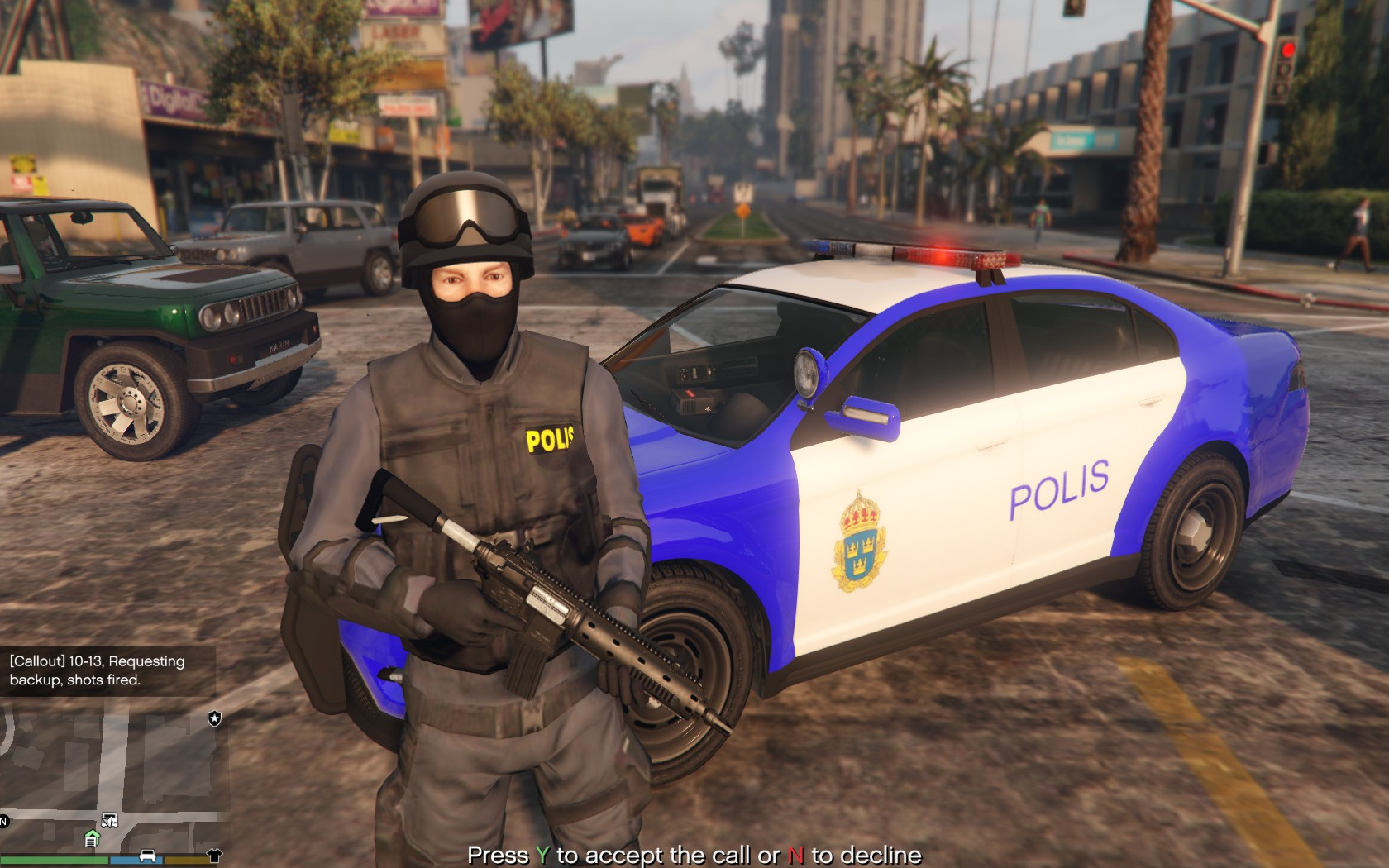 Gta 5 swedish police фото 39