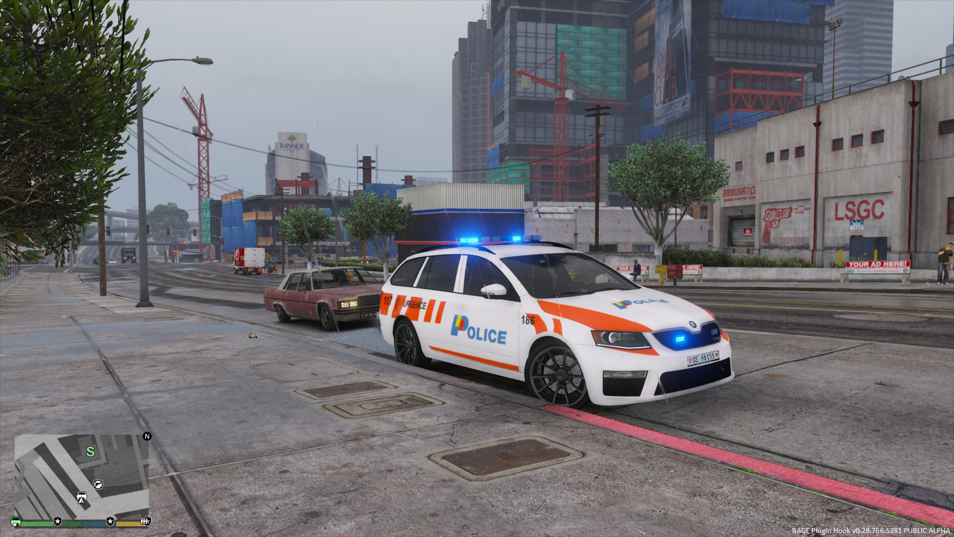 Skoda police gta 5 фото 18