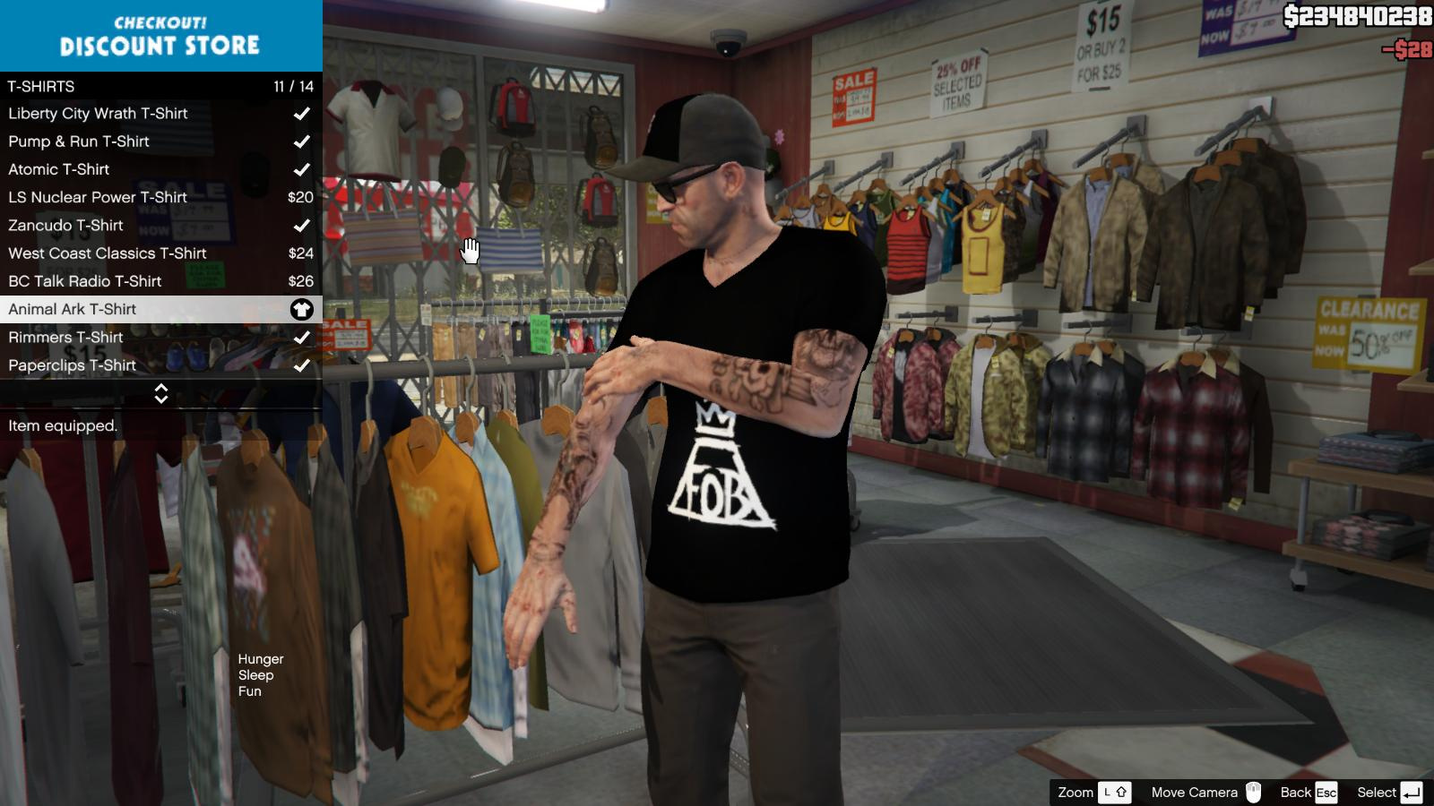 Band T-Shirts for Trevor - GTA5-Mods.com