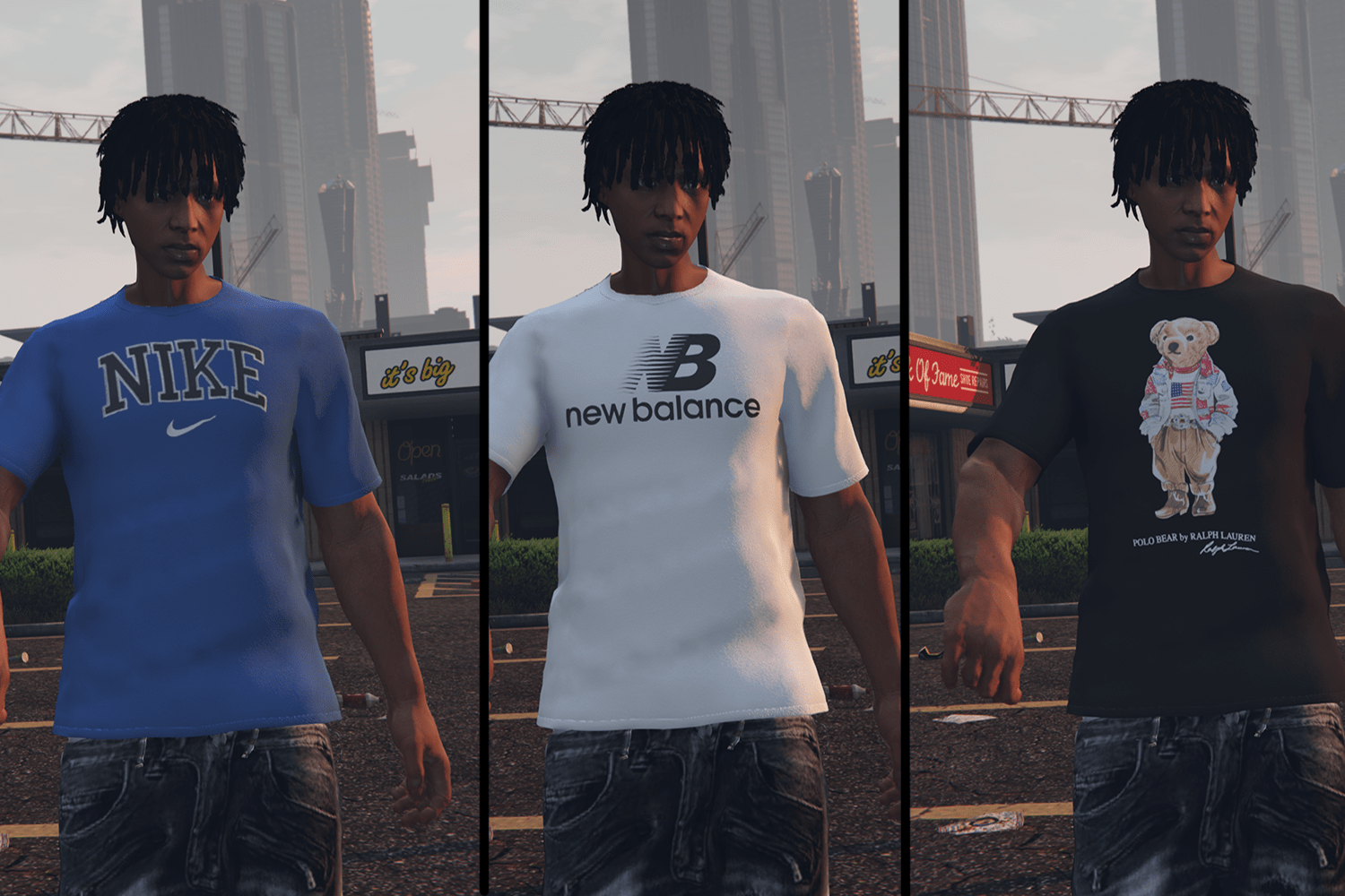T Shirt Pack for MP Male - GTA5-Mods.com