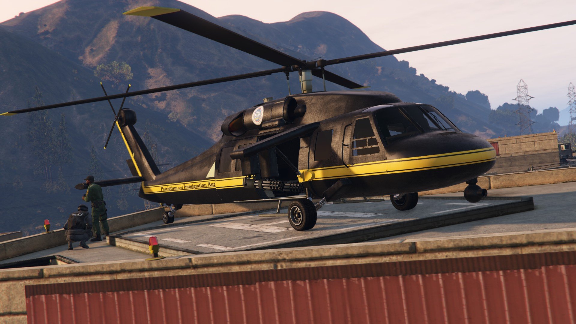 Gta 5 lapd helicopter фото 38