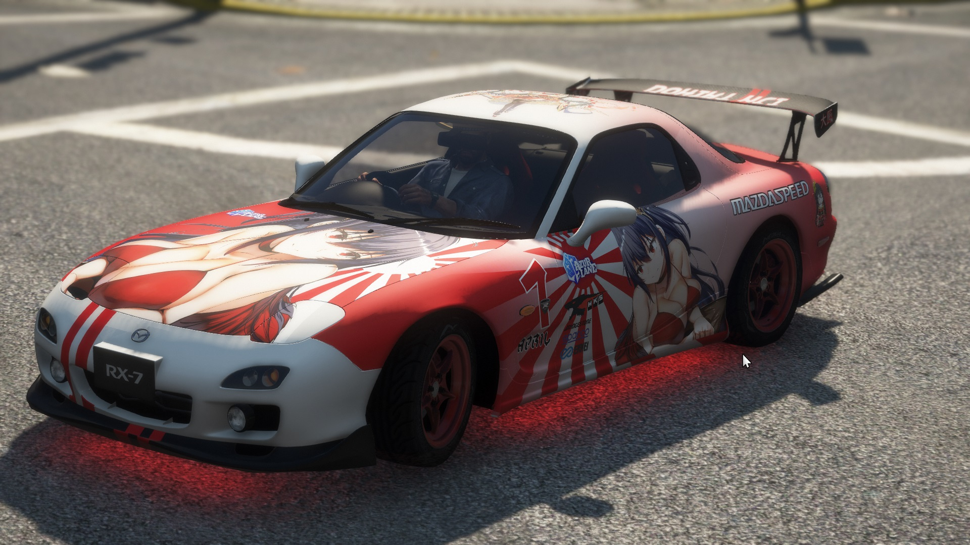 Itasha rx7 Mazda RX 7