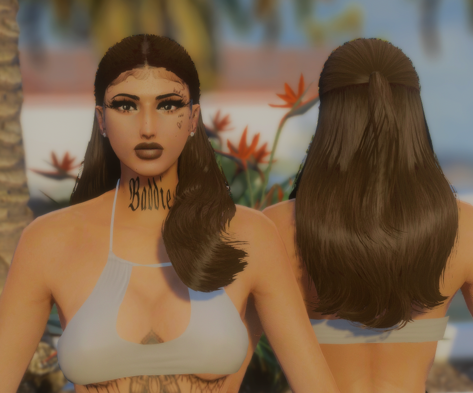 Tears Hair For MP Female GTA5 Mods