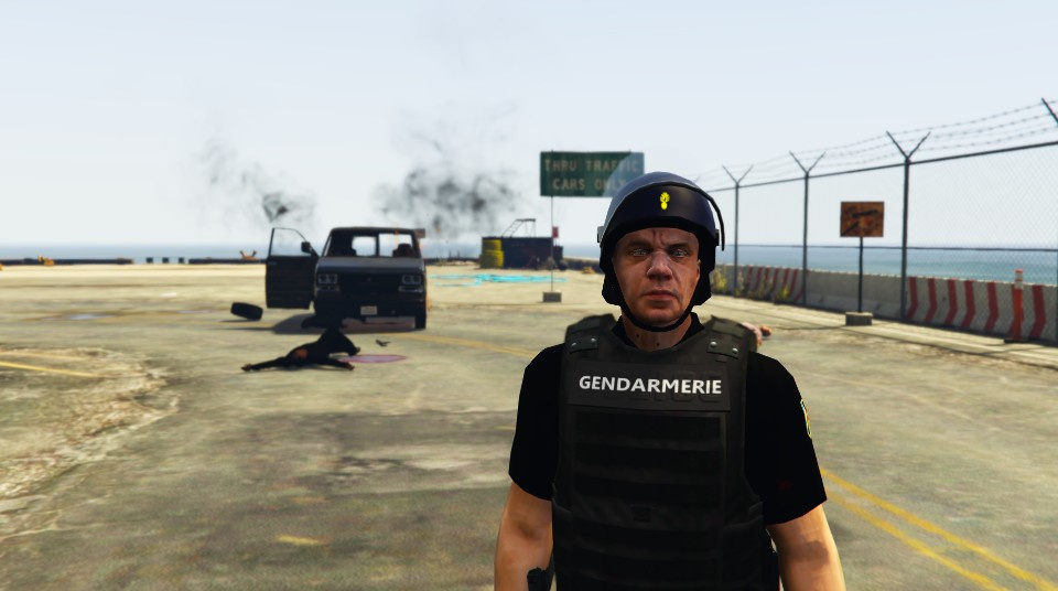 Tenue Gendarmerie Mobile - French Riot Ped - GTA5-Mods.com