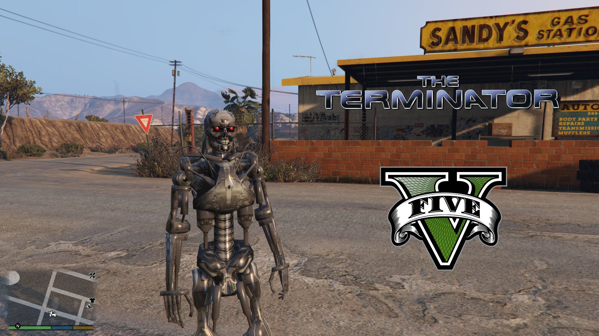 Terminator T-800 [Ped] - GTA5-Mods.com