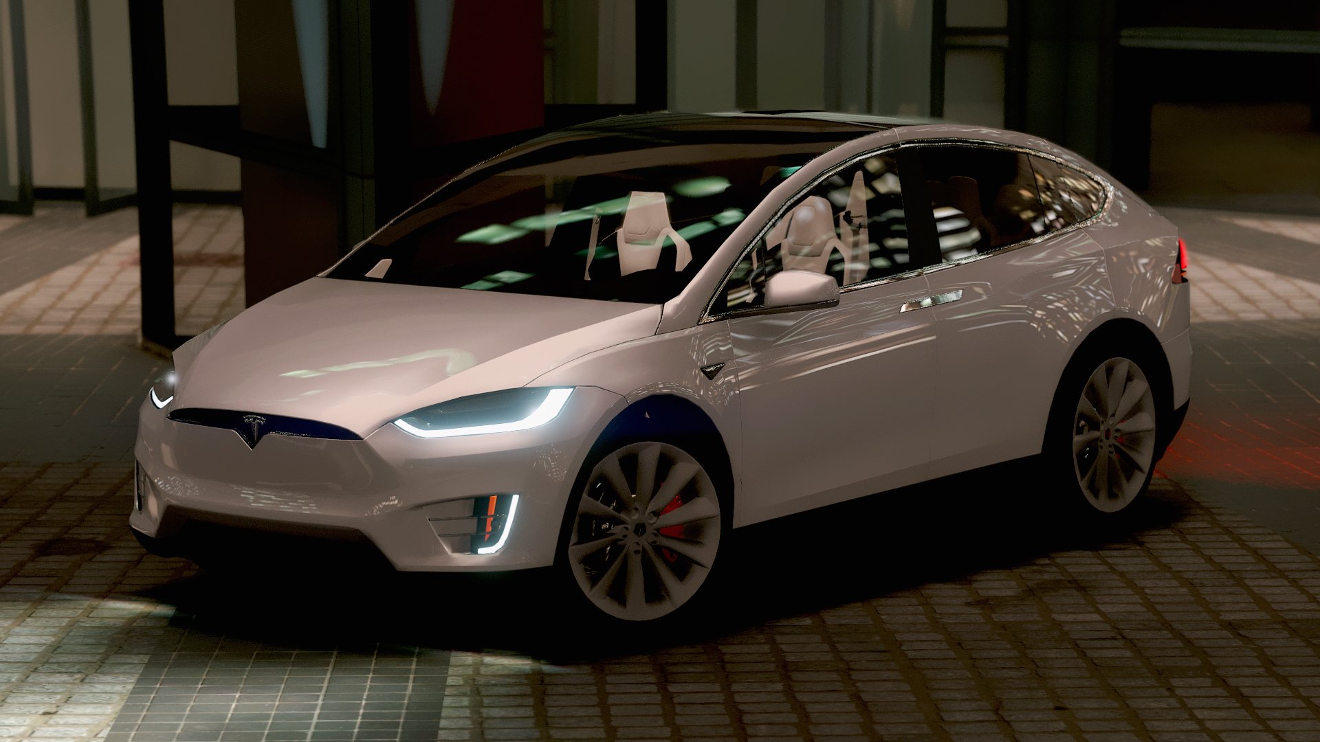 Gta 5 tesla model x addon фото 21