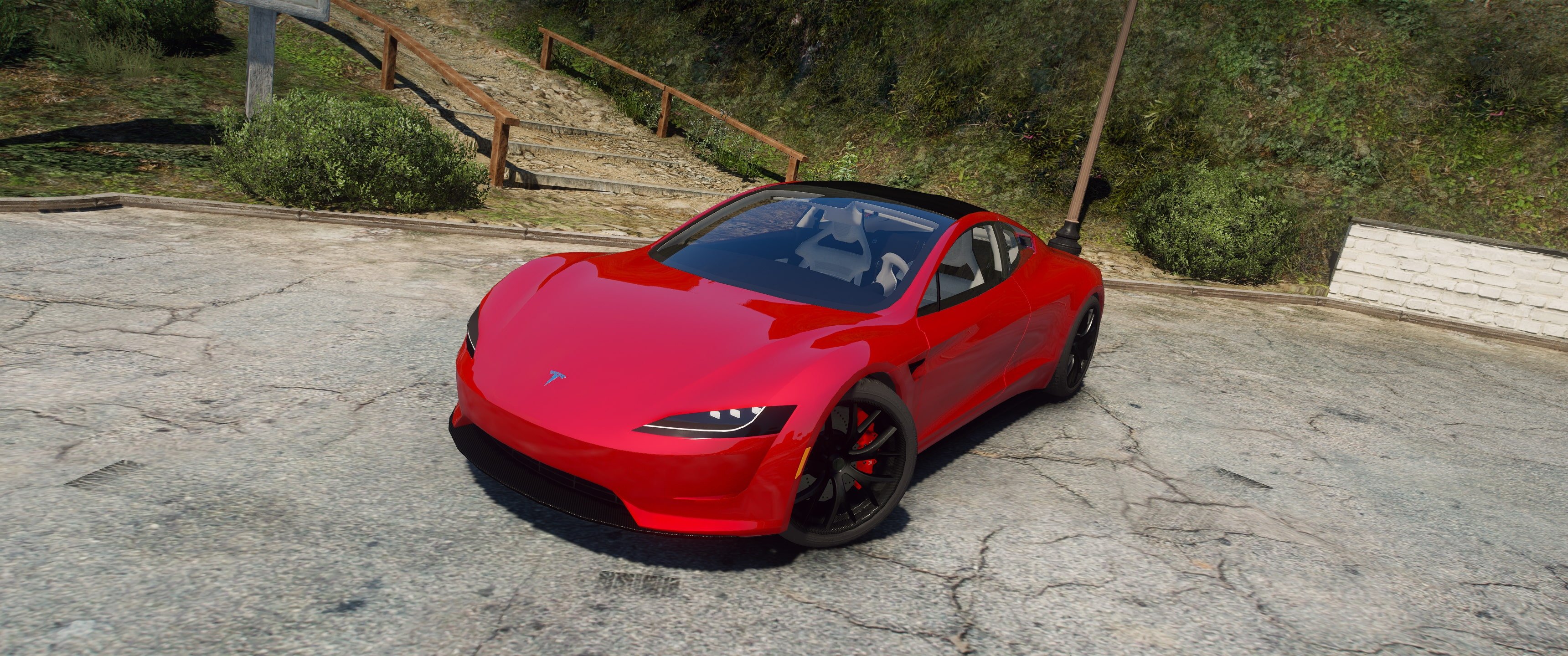 Tesla Roadster 2020 Add On Unlocked Extra Dirtmap Auto Spoiler Gta5 Mods Com