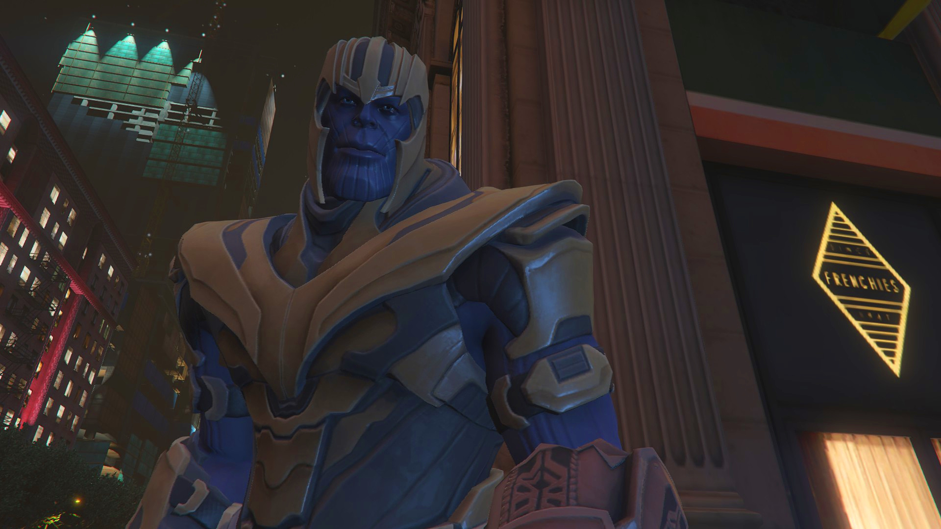 Thanos Fortnite Version Add On Ped Gta5 Mods Com - roblox best thanos games
