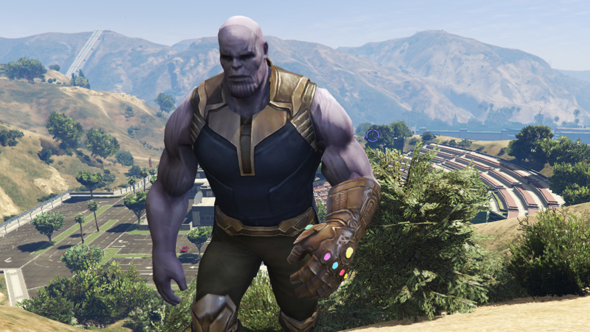 Thanos skin gta 5 фото 8