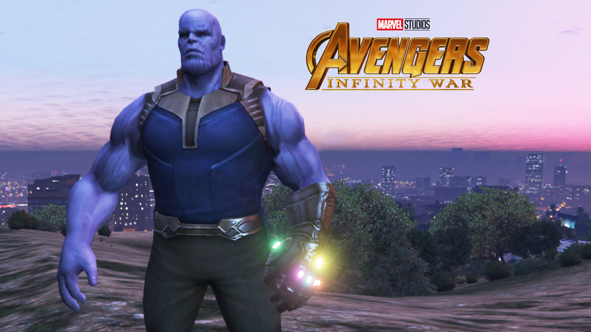 Thanos Infinity War Gotg Gta5 Mods Com - roblox infinity gauntlet not fitting