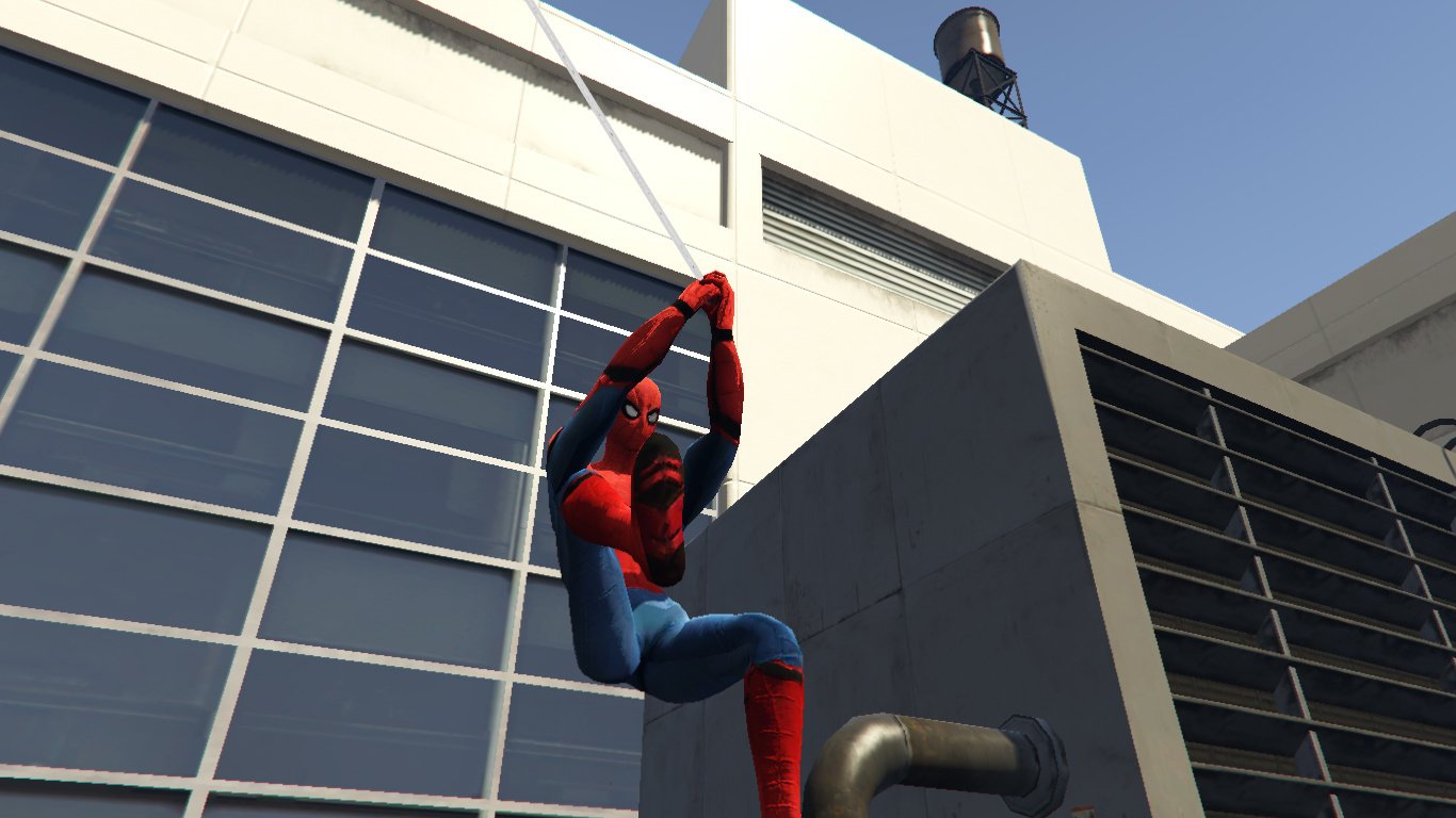 The Amazing Spider-Man and Civil War Spider-Man Texture 