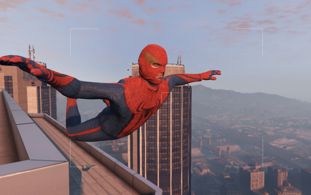 spiderman gta five