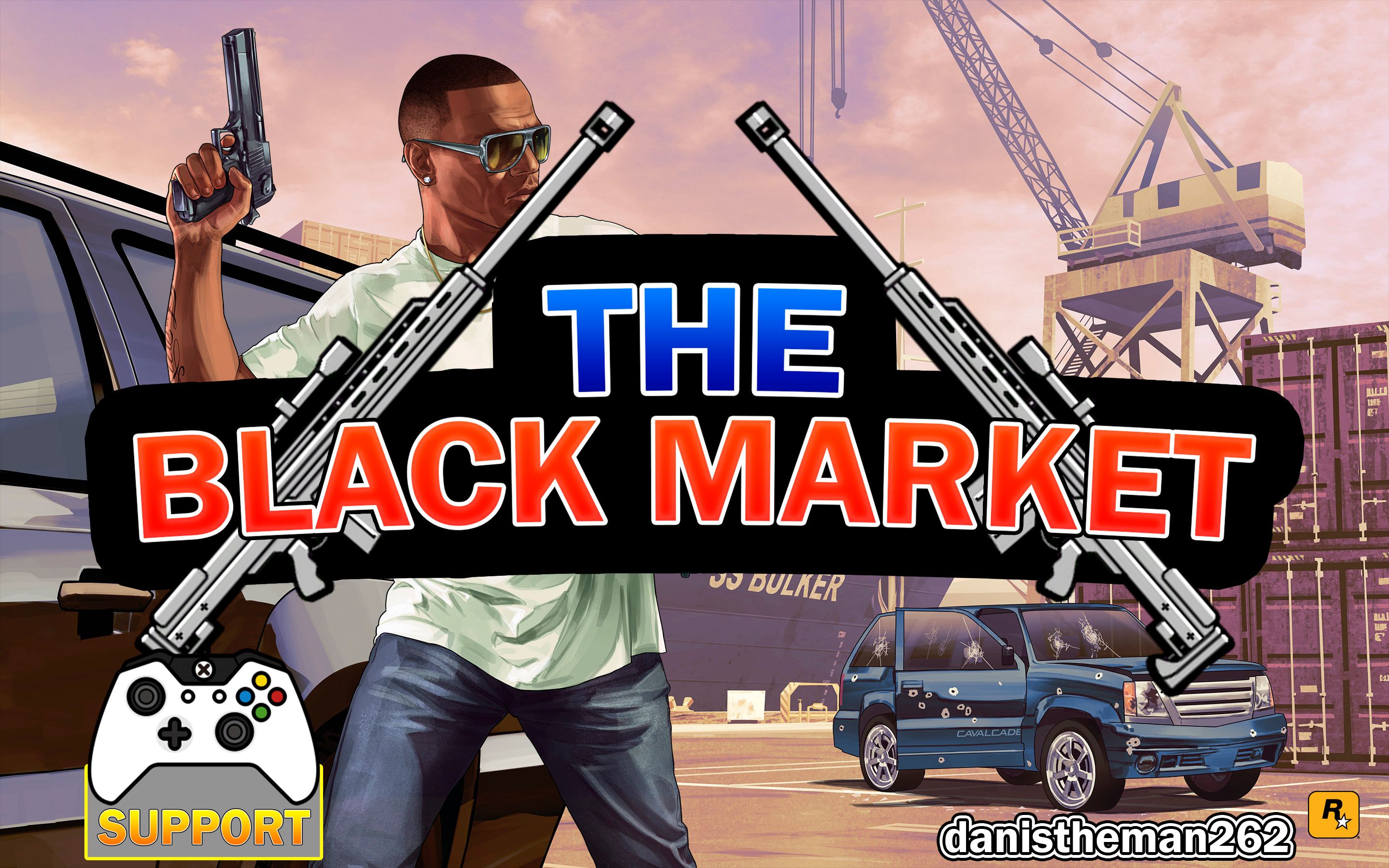 This GTA 5 black market guns mod completely changes the game