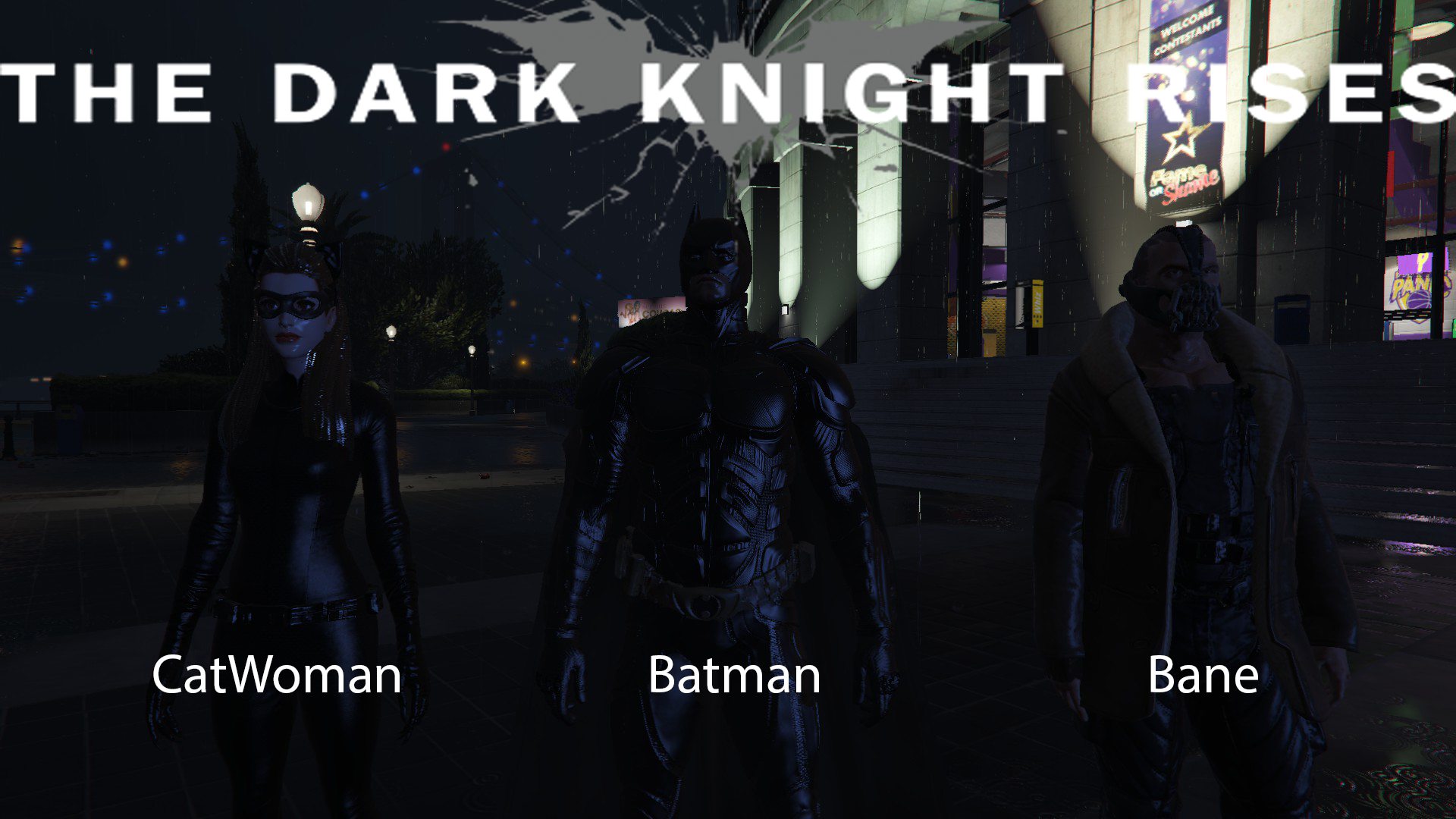 The Dark Knight Rises W/Cloth 