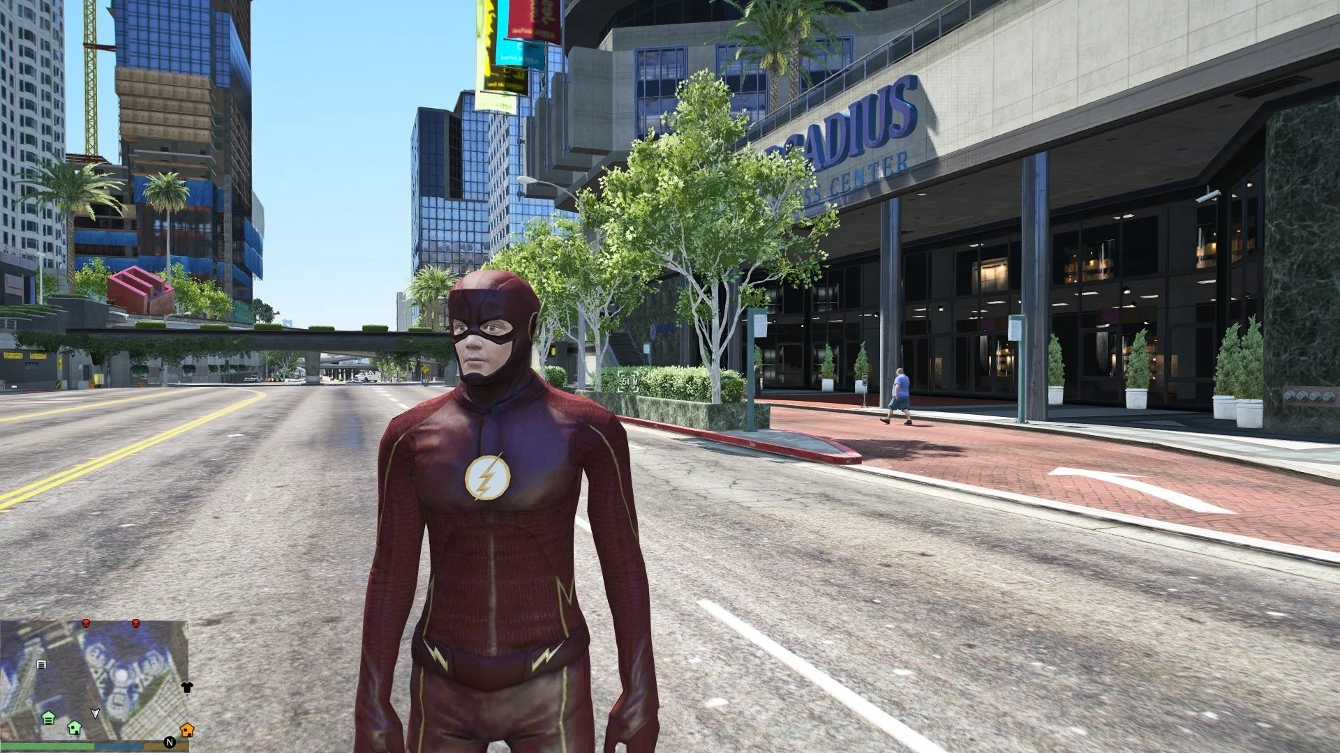 The Flash Season 1-2-3 final serie retexture and Barry Allen 