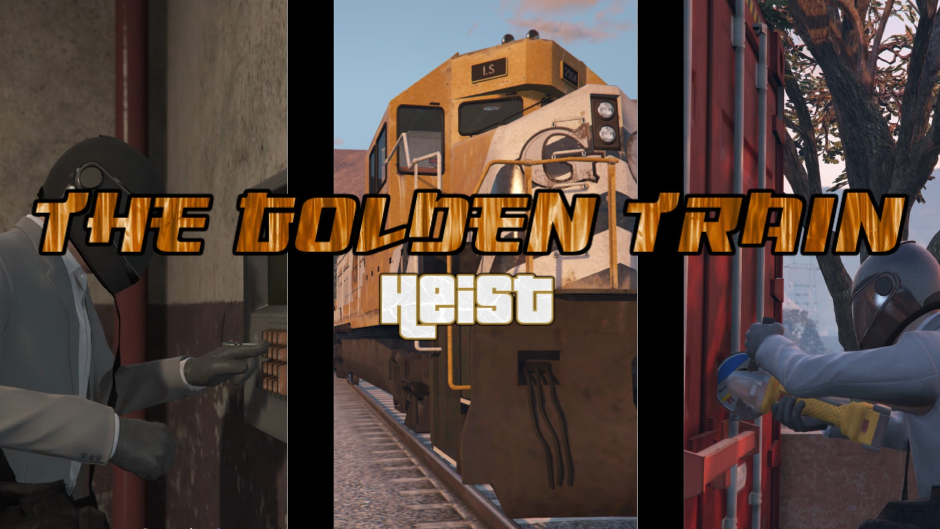 The golden train heist гта 5 (119) фото