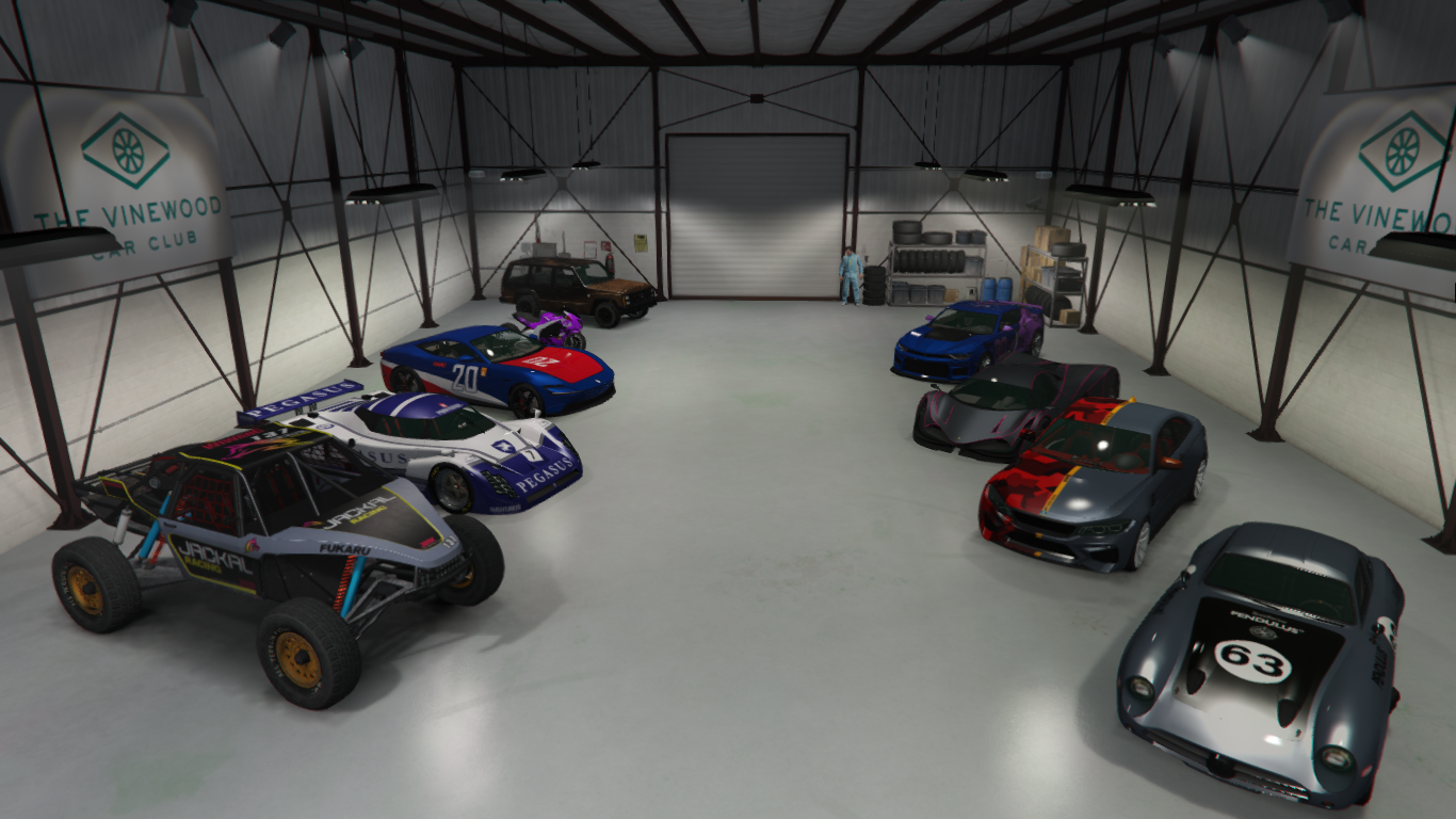 gta 5 vinewood car club