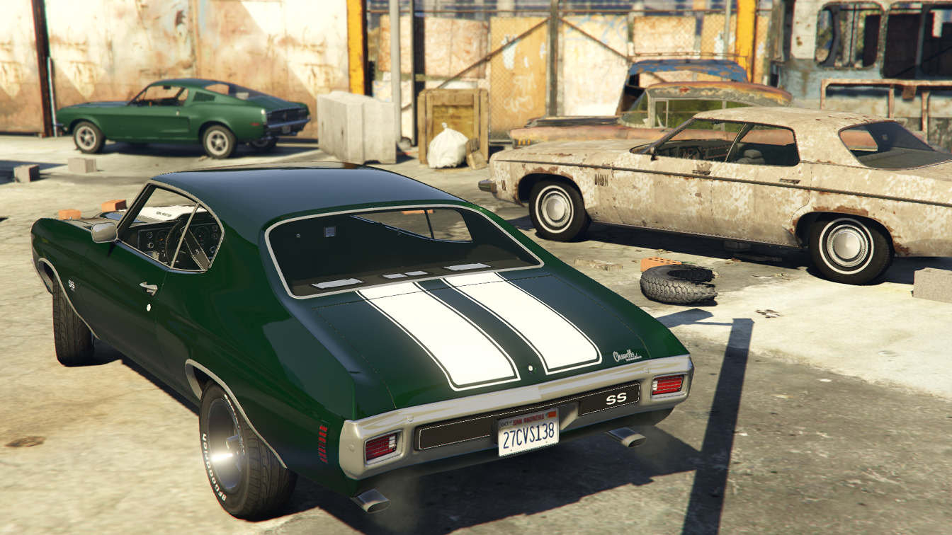 Tire Fix And Stripe Choices For Dragon777's Chevelle - GTA5-Mods.com
