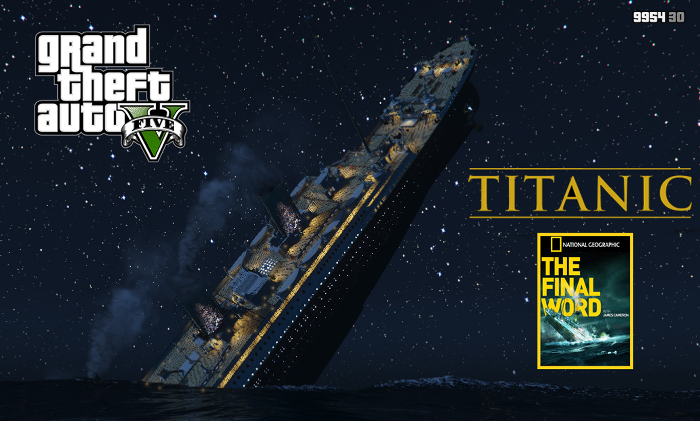 Rms Titanic Textures Handling Fix Gta5 Mods Com