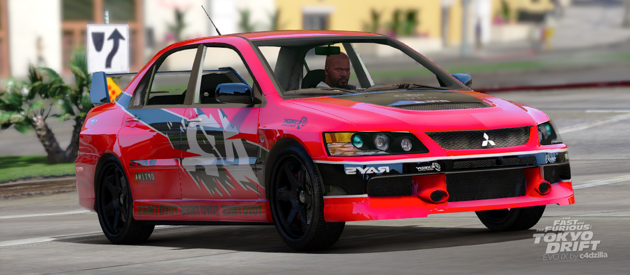 Tokyo Drift Evo Ix Paintjob Gta5 Mods Com