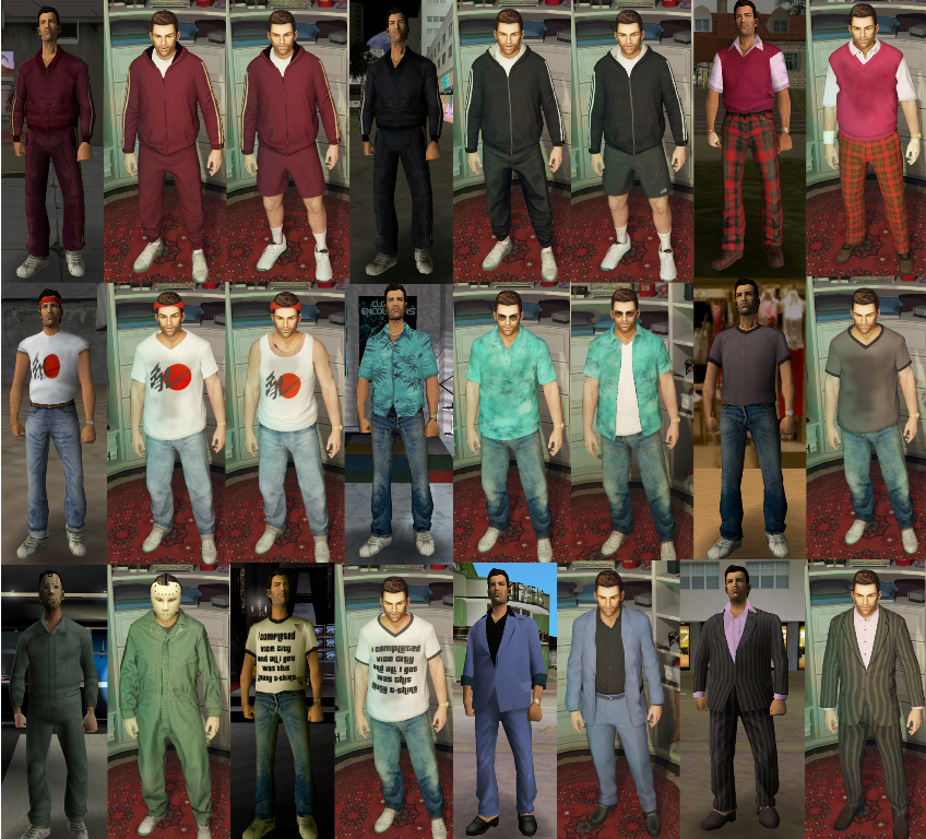 Tommy Vercetti Skin Pack for Michael - Characters - GTAForums