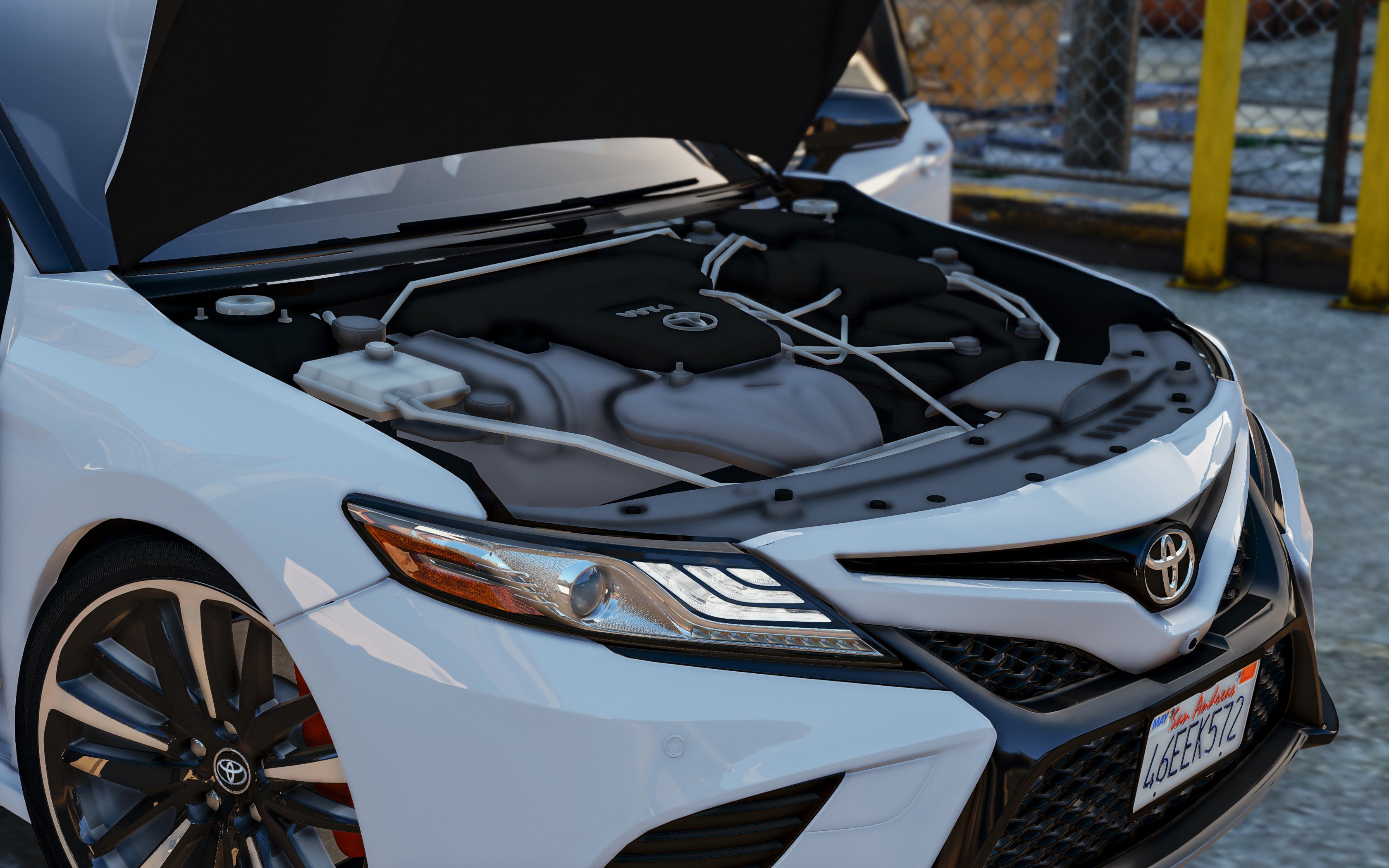 Toyota camry 2018 gta 5 фото 19