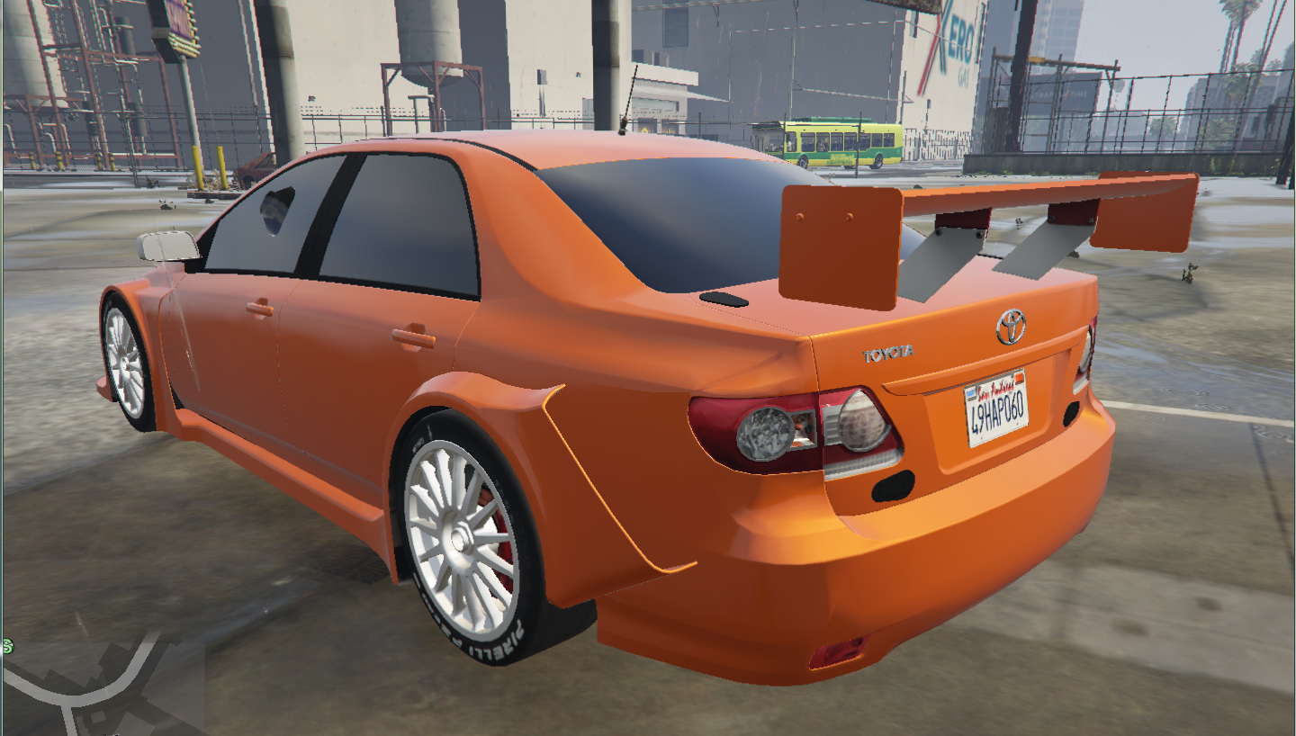 Toyota corolla gta 5