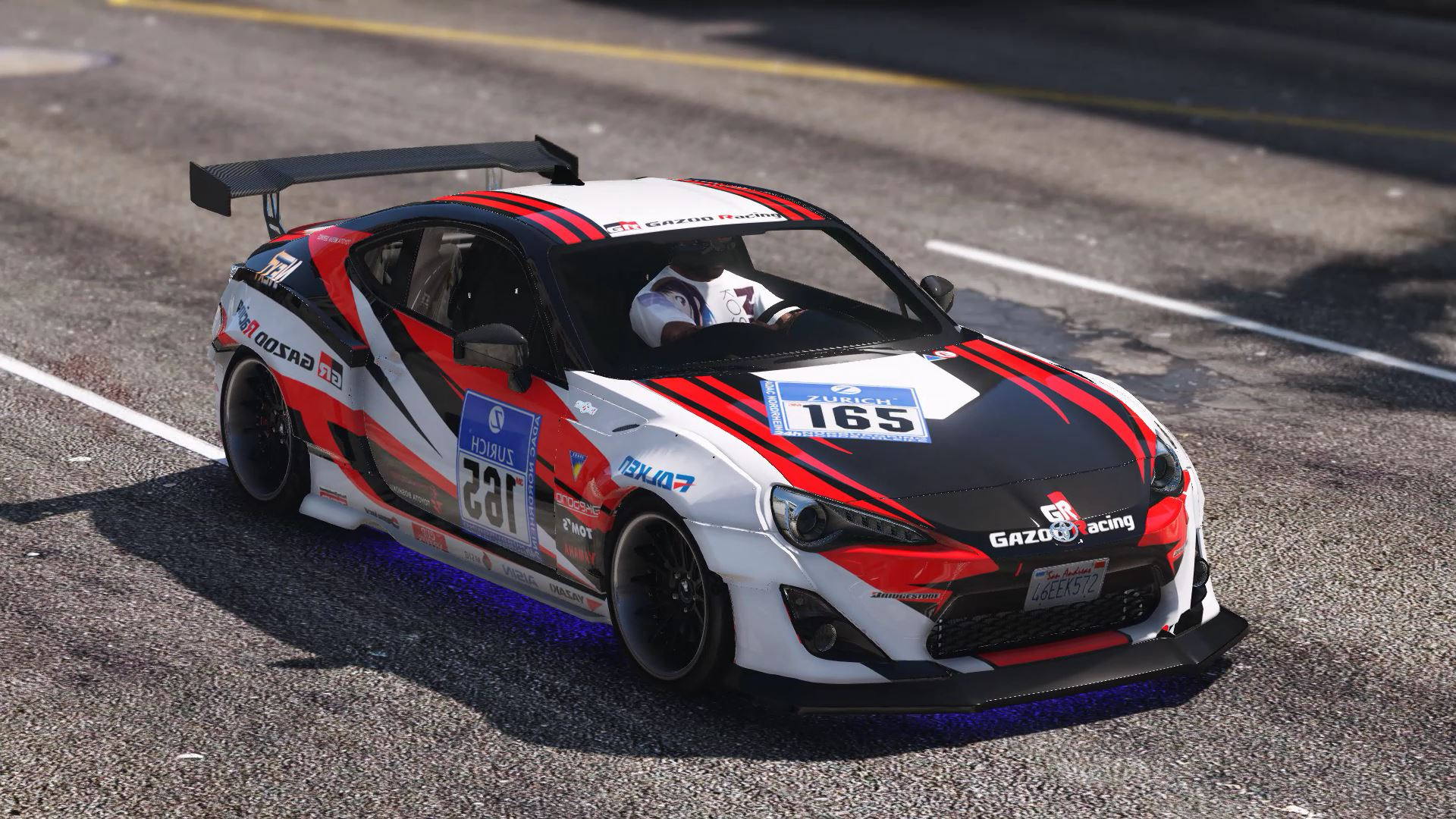 Toyota gt86 Drift livery