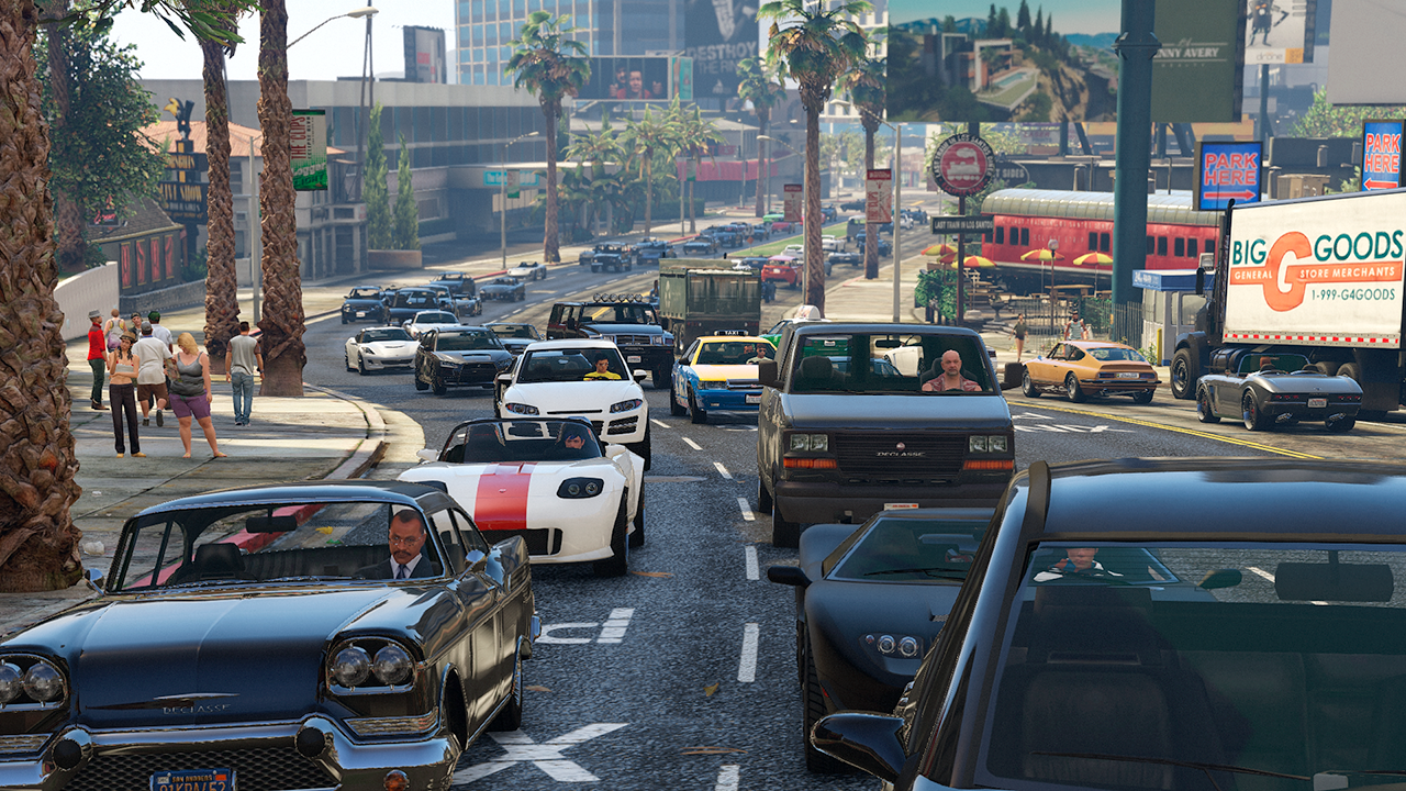 Много gta. Трафик в ГТА 5. GTA 5 Traffic. American Traffic GTA 5. Город Лос Сантос GTA 5 Redux.