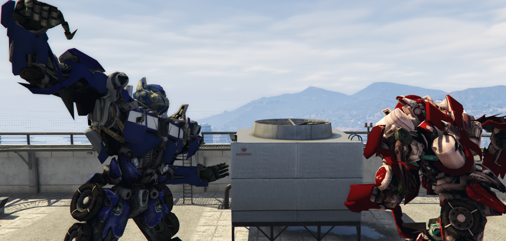 Optimus prime gta 5 mods фото 16