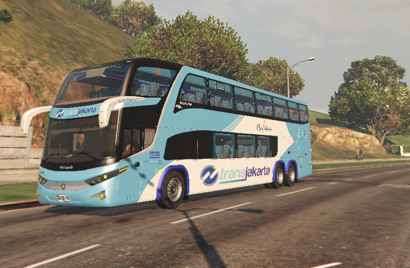 Transjakarta Bus Indonesian Public Transport  GTA5Mods.com