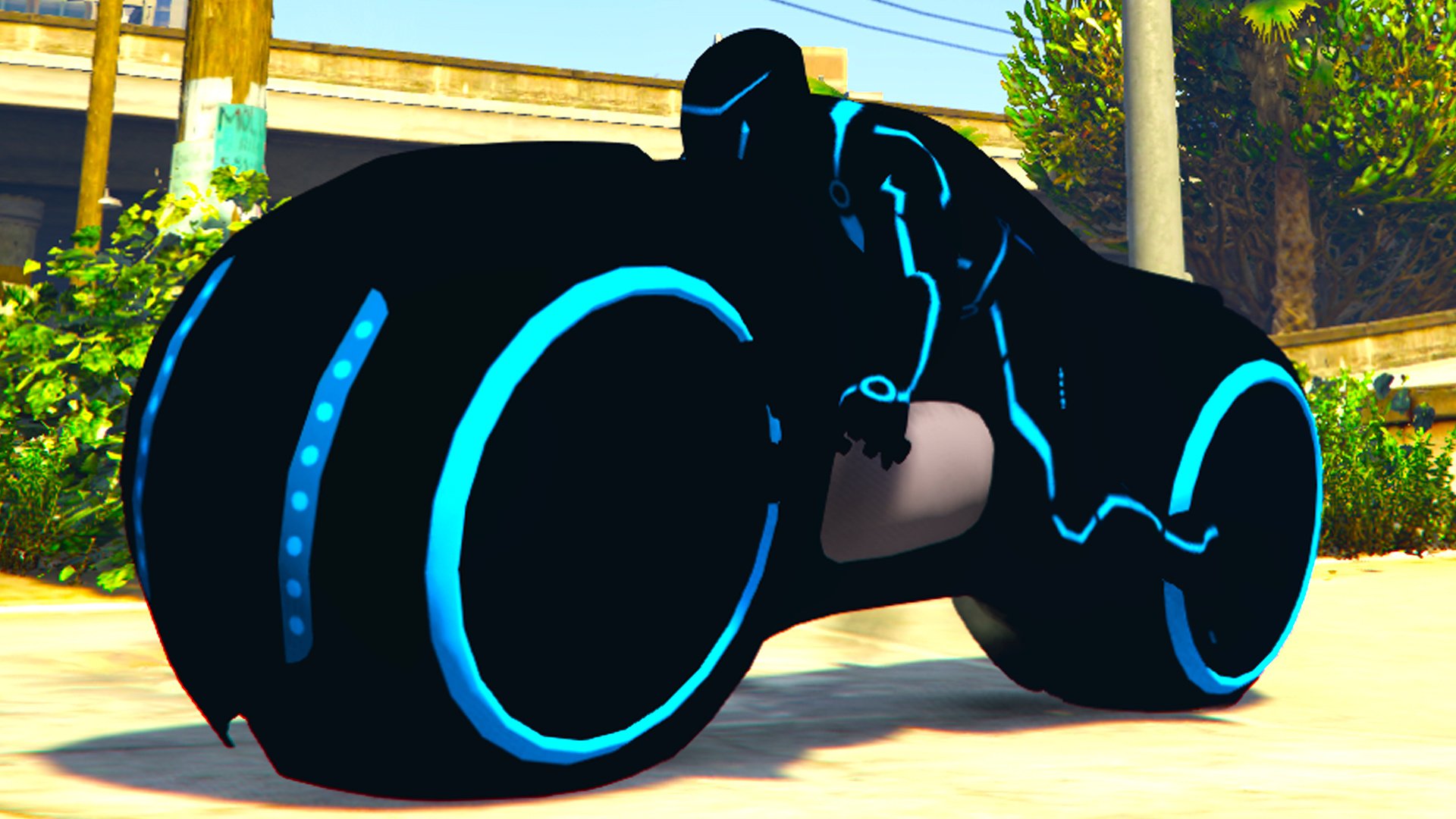 Moto do filme Tron em GTA - Dicas GTA