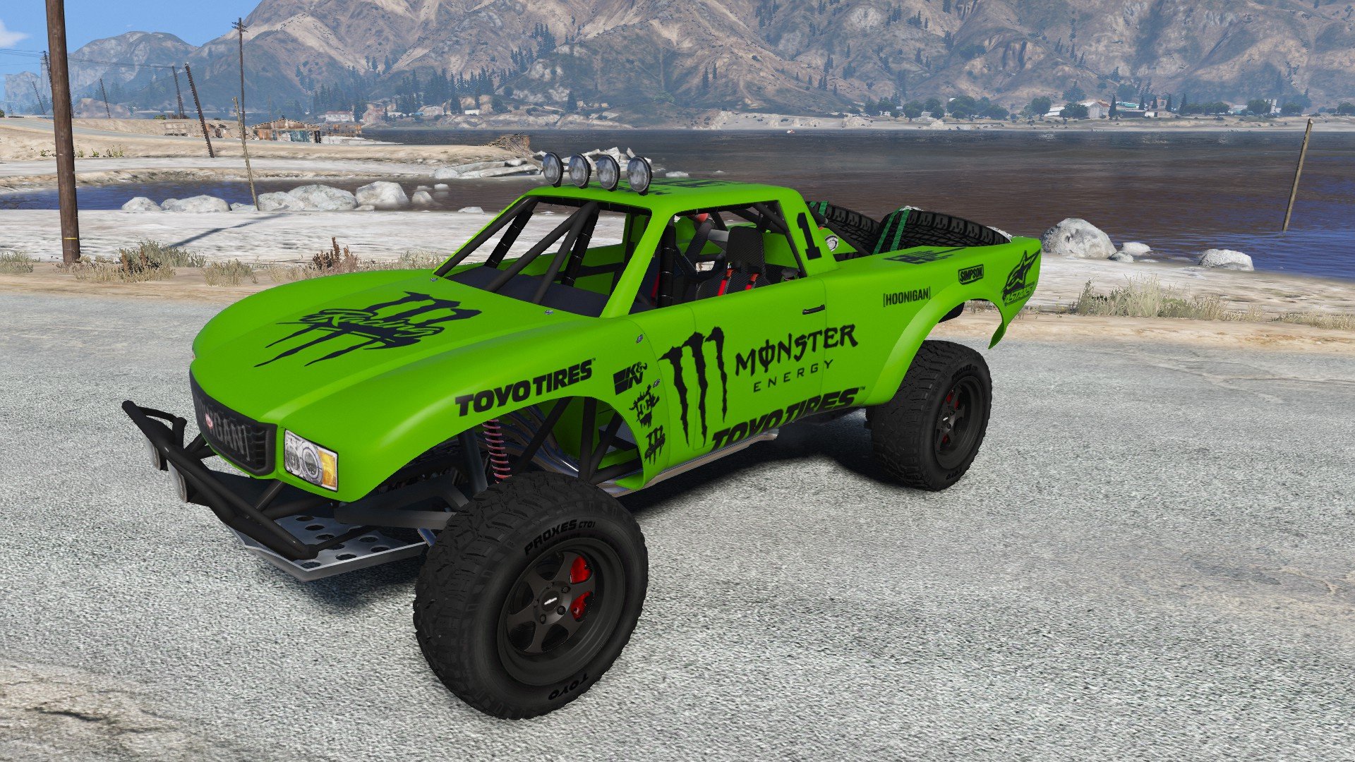 Trophy Truck Monster Energy Livery (any color) 