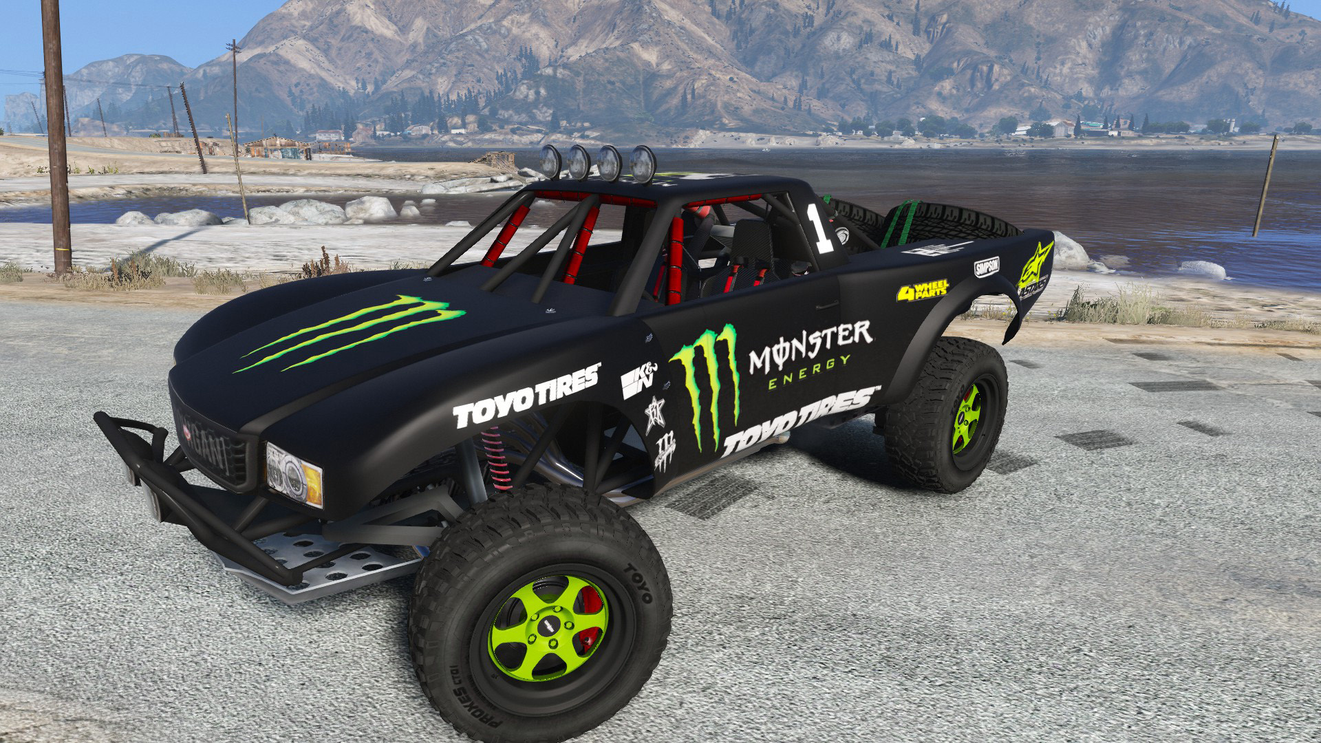 Trophy Truck Monster Energy Livery (any color) 