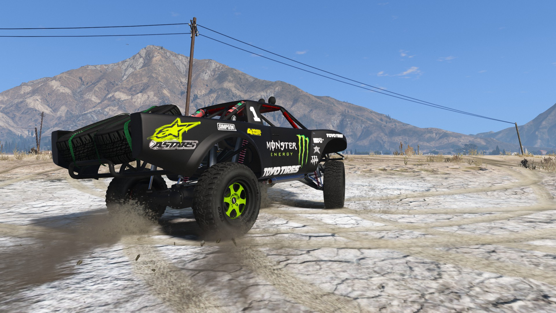 Trophy Truck Monster Energy Livery (any color) 