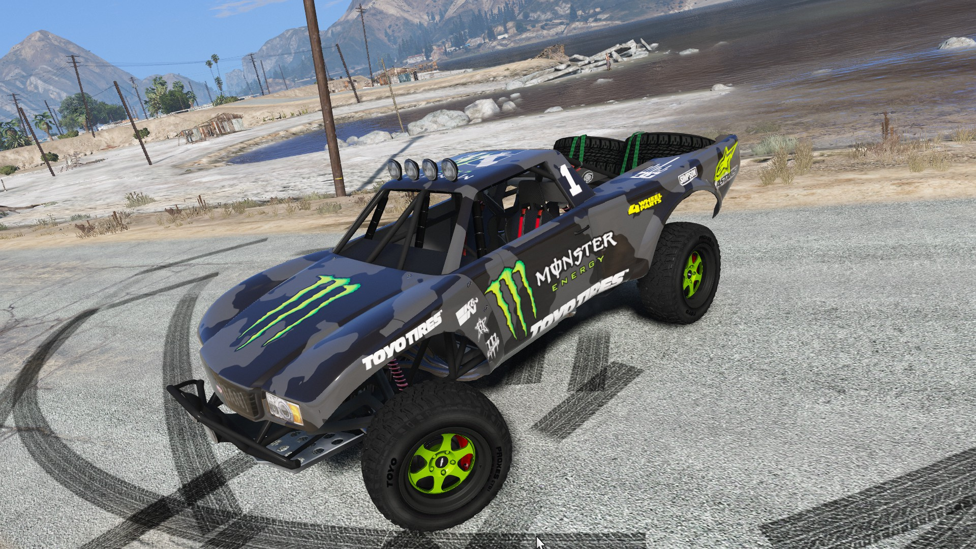 Trophy Truck Monster Energy Livery (any color) 