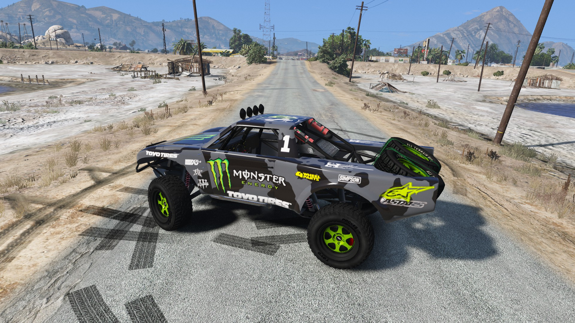 Trophy Truck Monster Energy Livery (any color) 