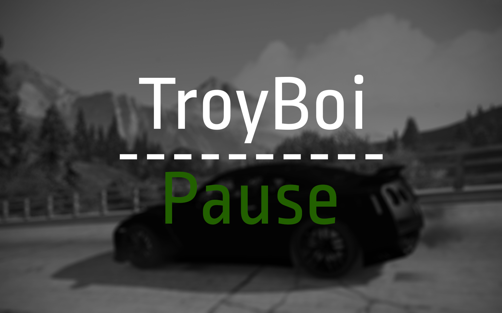 Loading theme. Картинка Pause 2к. TROYBOI. Music Mod.