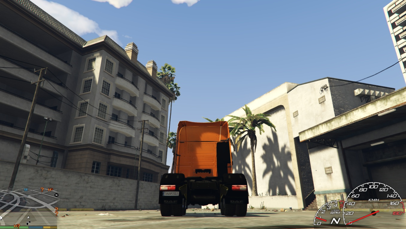 Truck Camion DAF XF Euro 6 [Add-On / Replace] - GTA5-Mods.com