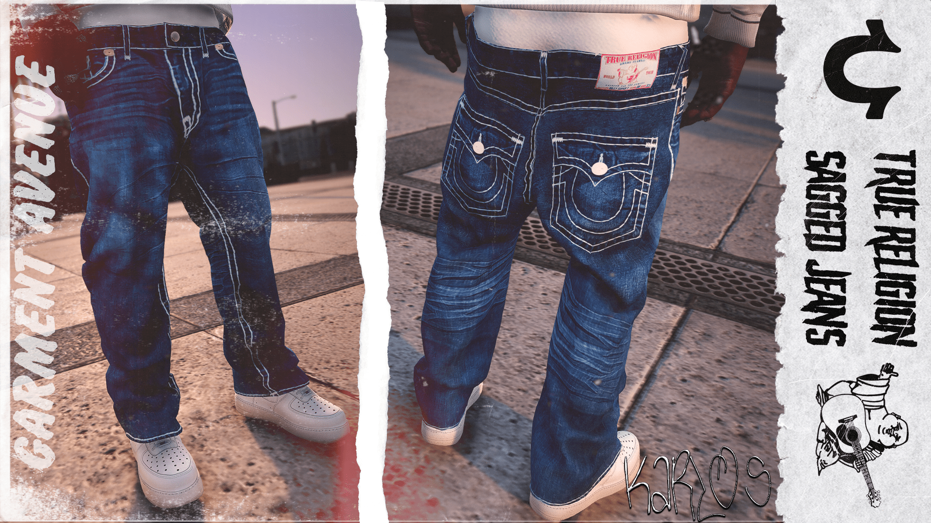 True Religion Sagged Jeans [MP Male] - GTA5-Mods.com