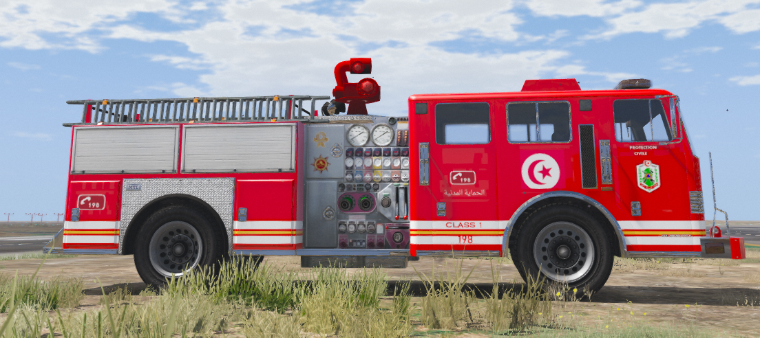 tunisian firetruck [ELS] - GTA5-Mods.com