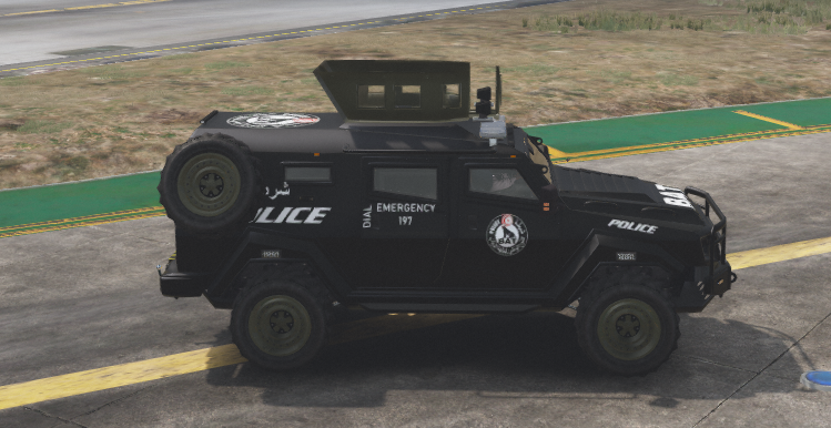 Tunisian Police Insurgent (bat) [els] - Gta5-mods.com