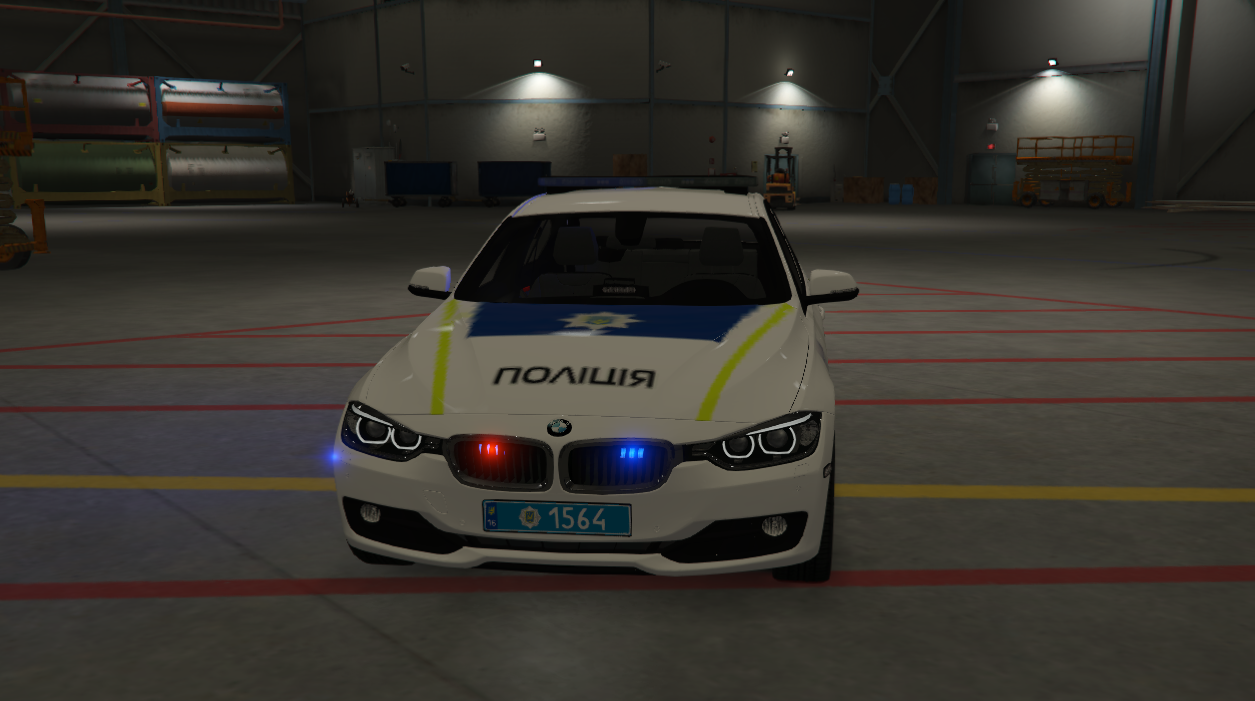 Ukrainian Police BMW 330D - GTA5-Mods.com