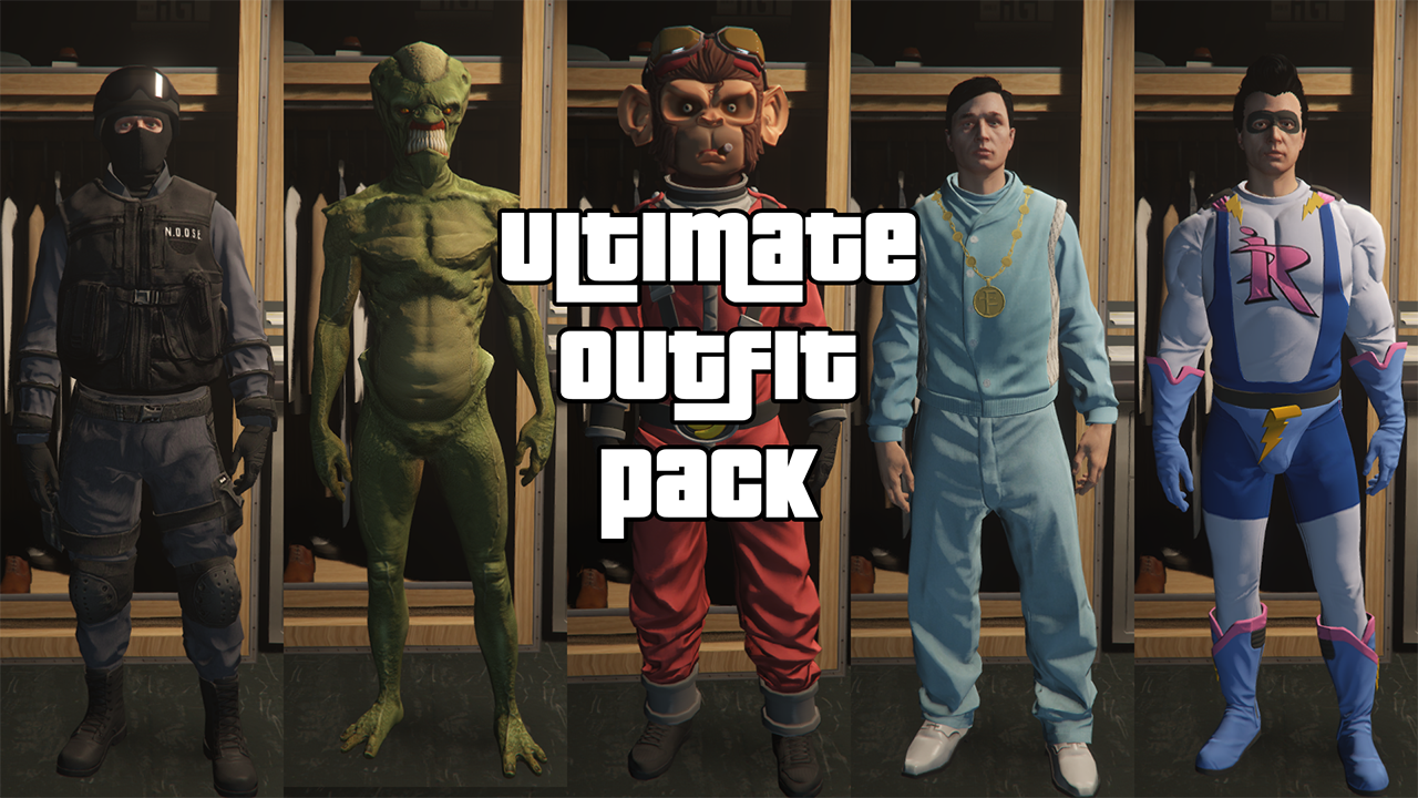 Ultimate Outfit Pack Menyoo Gta5 Mods Com