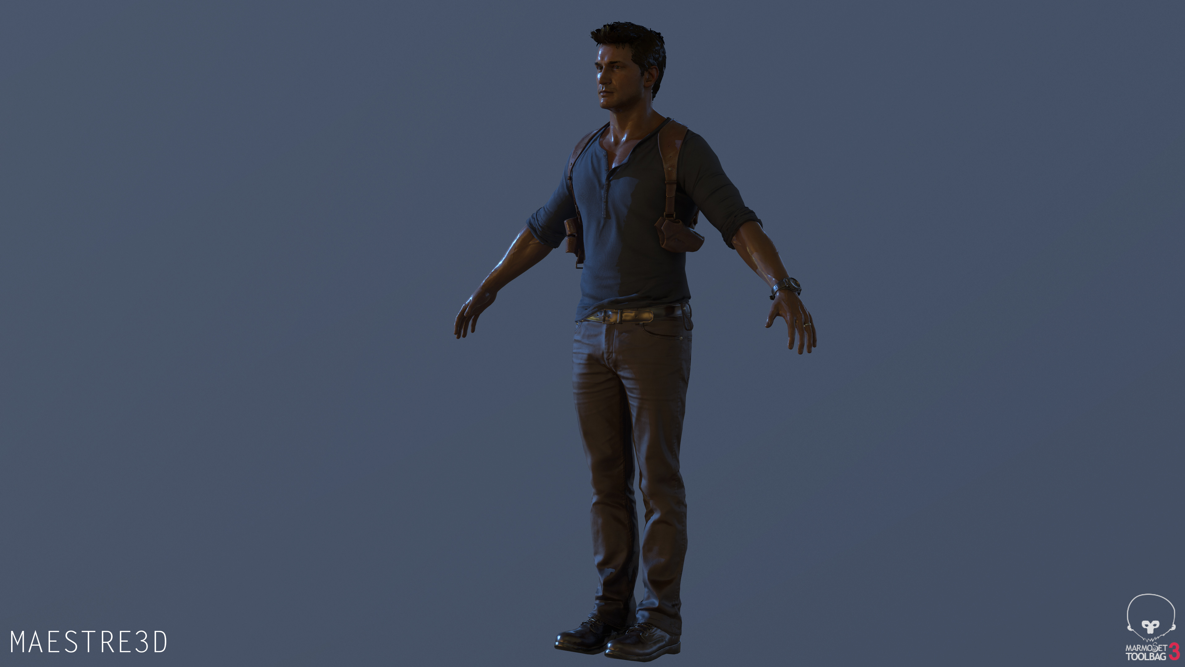 Uncharted 3 Nathan Drake [Player Mod] - GTA5-Mods.com