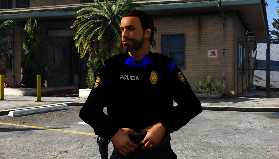 Uniforme Policia Local Olesa de Montserrat Hombre - GTA5-Mods.com