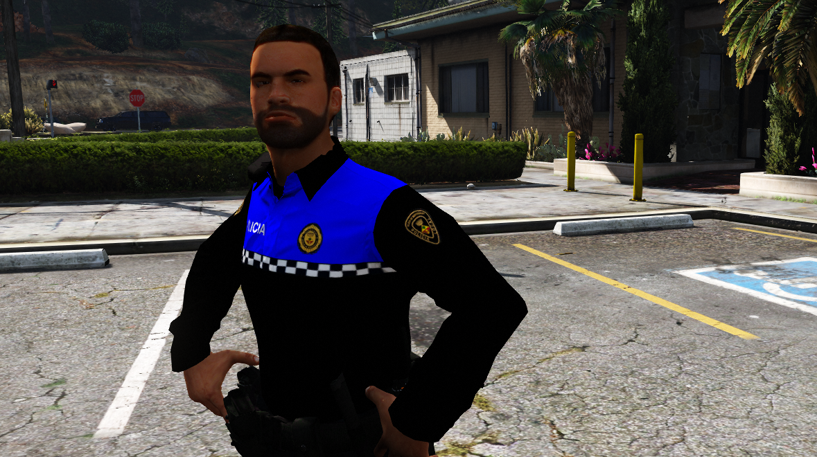 Uniforme Policia Local Olesa de Montserrat Hombre - GTA5-Mods.com