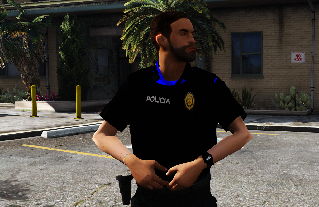 Uniforme Policia Local Olesa de Montserrat Hombre - GTA5-Mods.com