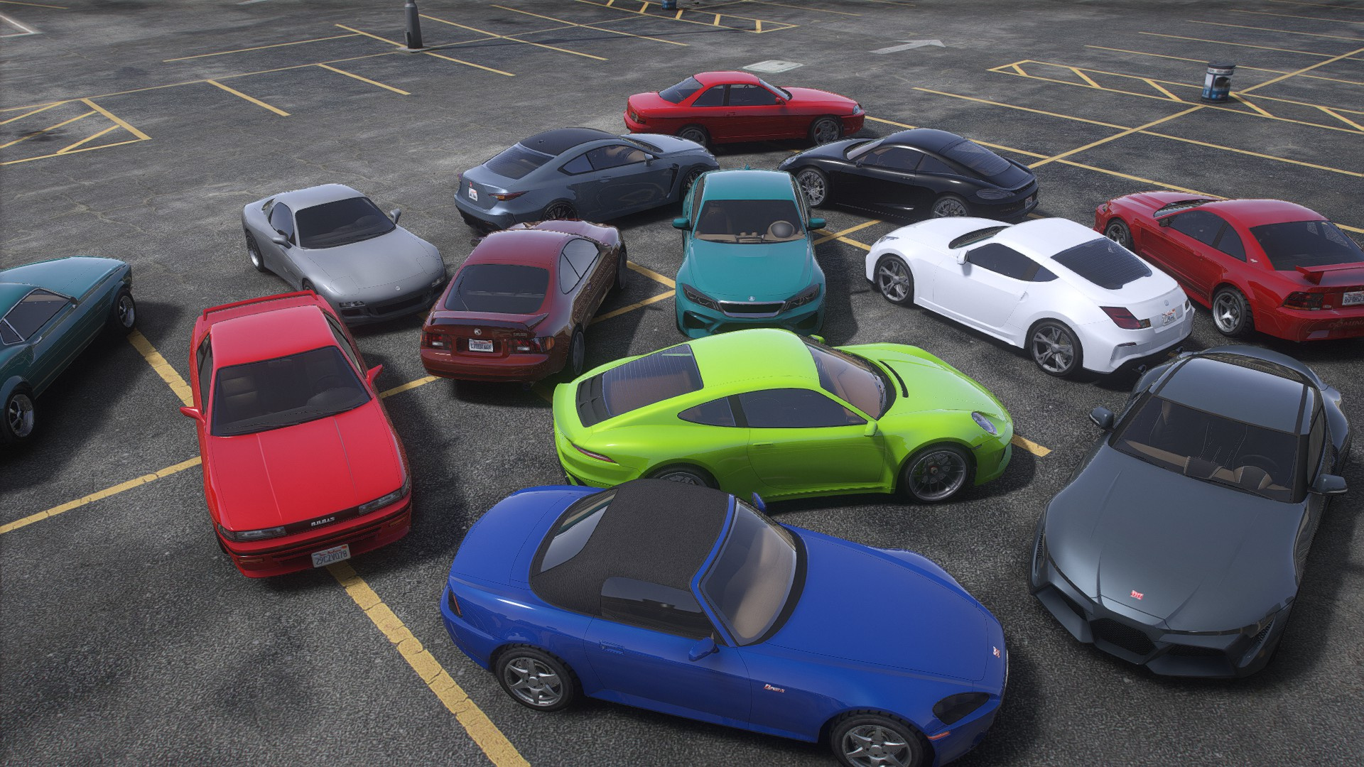 ALL VEHICLES You Could Spot On The LOS SANTOS TUNER DLC! (GTA
